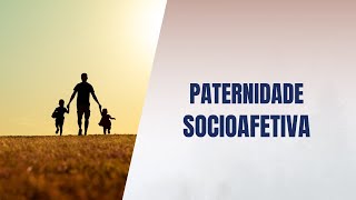 Paternidade socioafetiva [upl. by Isador]