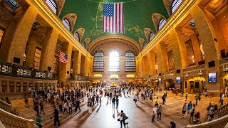 Walking Tour of Grand Central Terminal — New York City 【4K】🇺🇸 [upl. by Meerek429]