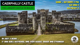 Caerphilly Castle  The Largest in Wales 2nd in Britain [upl. by Winfield]