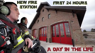 First 24 Hours in a New Fire Station  A Day in the Life [upl. by Esemaj]