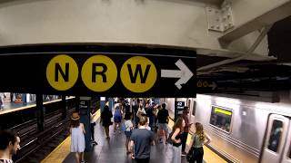 ⁴ᴷ The Busiest NYC Subway Station Times Square–42nd StreetPort Authority Bus Terminal [upl. by Yeleek]