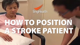 How To Position A Stroke Patient [upl. by Elleon29]