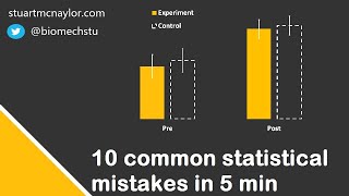 Ten Statistical Mistakes in 5 Min [upl. by Reich998]