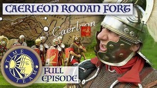 Caerleon Roman Legion Fort In Wales  Time Team [upl. by Ahsykal57]