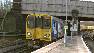 Half an Hour at 216  Birkenhead North Station 1022017  Class 507 508 terminus [upl. by Latt]