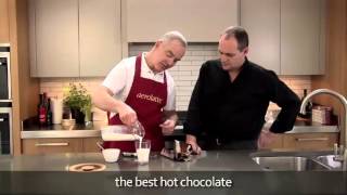 How to make a hot chocolate using an aerolatte milk frother [upl. by Ho722]